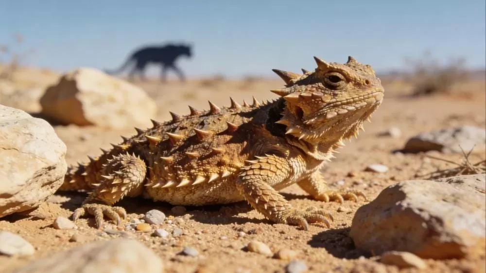 O segredo do lagarto que atira sangue pelos olhos para espantar predadores a 1 metro de distância