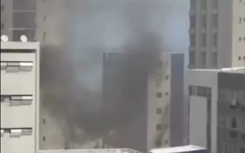 Incêndio atinge apartamento em Boa Viagem, na Zona Sul do Recife