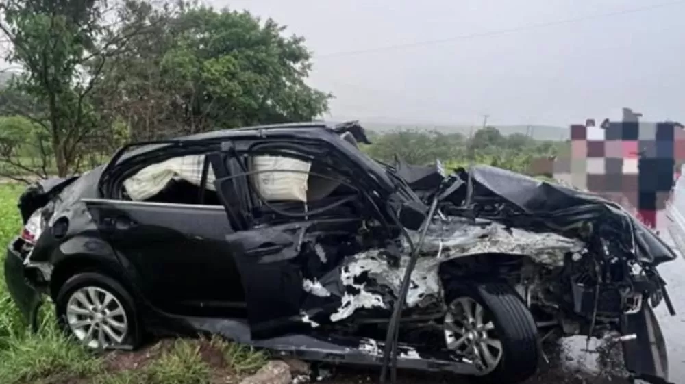 Colisão frontal na BR-316 deixa um morto e um ferido