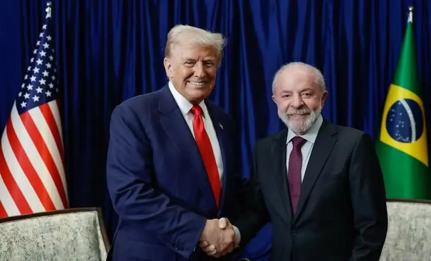 Lula se diz confiante em acordo com EUA após nova taxação de Trump.