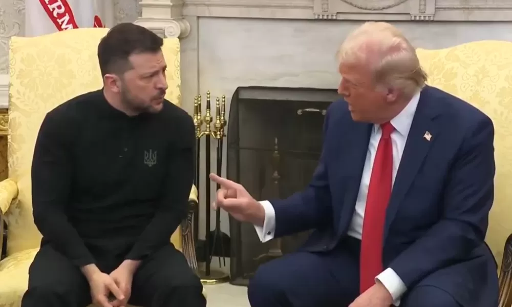 Trump e Zelensky batem boca ao vivo na Casa Branca