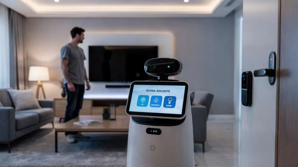 Robôs domésticos que vão além da limpeza assumem segurança e organização da rotina em 2026