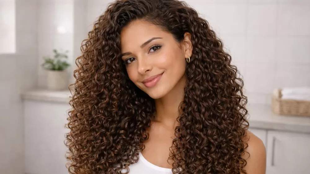 Técnica para “desmaiar” cabelos cacheados que ficam armados no dia seguinte