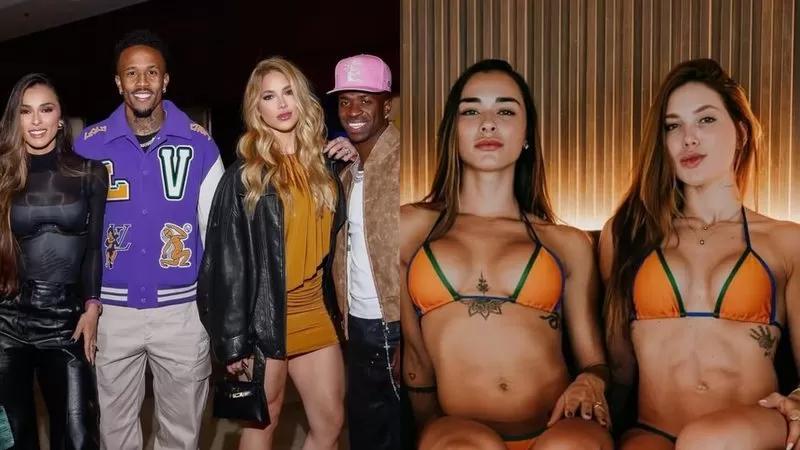 Afastamento entre Tainá e Virginia ganha força nas redes após festão em condomínio de luxo