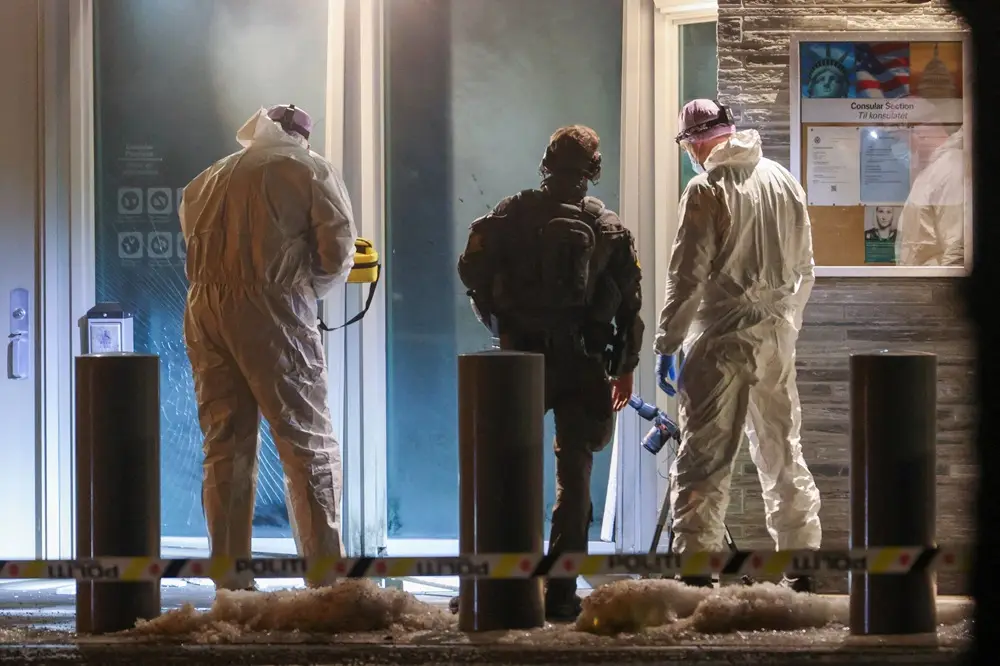 Explosão na embaixada dos EUA em Oslo pode ter sido ataque deliberado, diz polícia