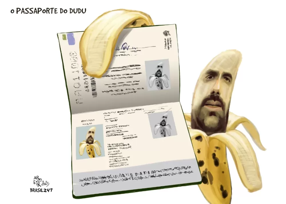 Charge do Aroeira - O passaporte do DuDu!