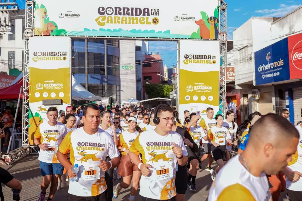 1ª Corrida Por Um Caramelo Arrecada Mais De 4,5 Toneladas De Ração Para Cães E Gatos Em Bezerros
