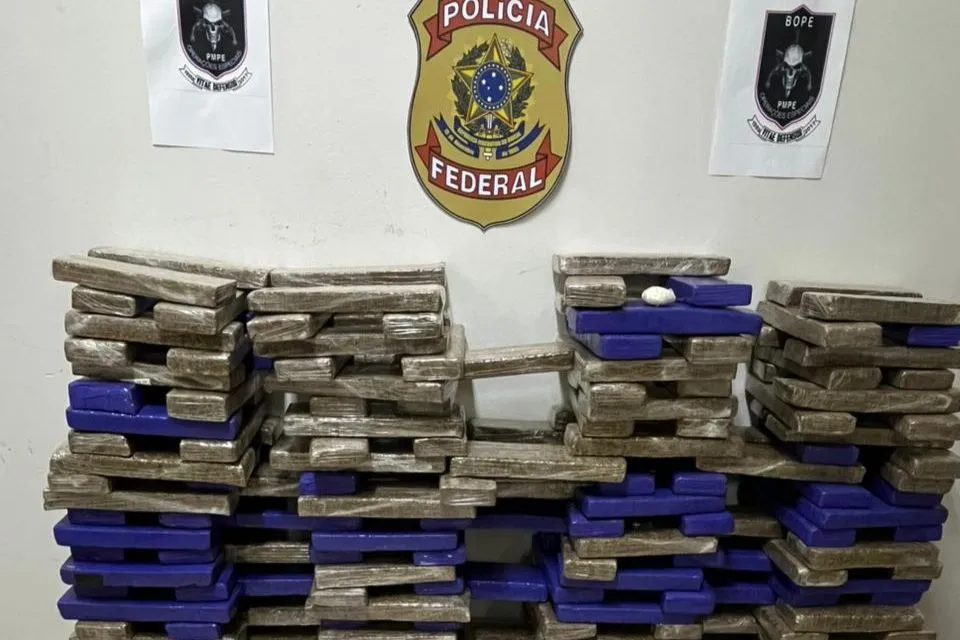 PF prende homens com 200kg de maconha e mil envelopes de cocaína na Mata Sul de Pernambuco