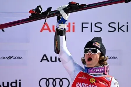 Lucas Braathen é campeão da Copa do Mundo no slalom gigante e leva o Brasil ao topo do esqui.