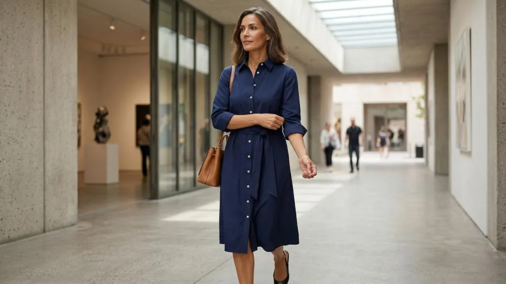 A peça de roupa elegante que está em alta e dispensa combinações complexas, deixando qualquer mulher 40+ com carinha de 25