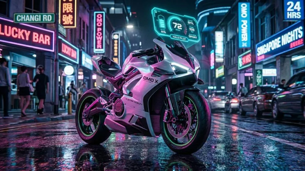 A primeira motocicleta elétrica com sistema de autoequilíbrio do mundo entra em produção