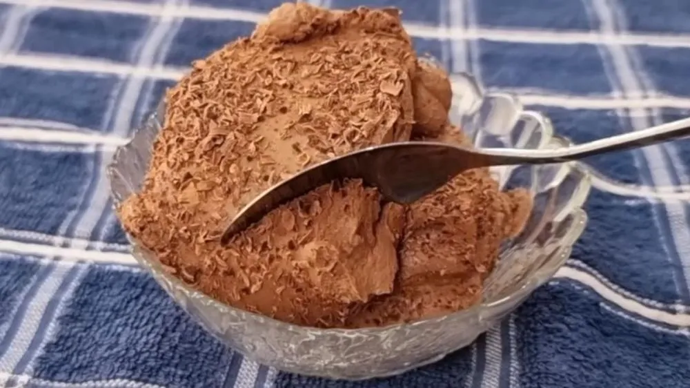 Sobremesa fit: essa mousse não leva açúcar e leite e tem zero carboidratos