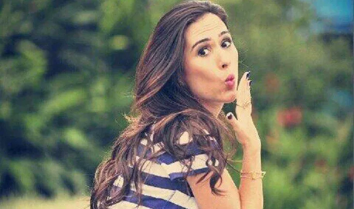 Tatá Werneck choca ao revelar item inusitado que carrega na bolsa: “Baixo suas calças”