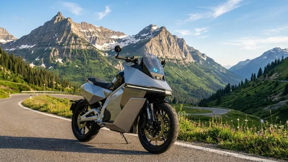 A primeira motocicleta elétrica com autoequilíbrio do mundo usa giroscópio de satélite e chega ao mercado em maio