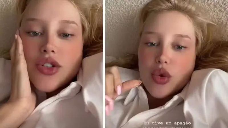 Na reta final da gravidez, influenciadora revela desmaios e perda de memória durante exame: “apaguei na escada”