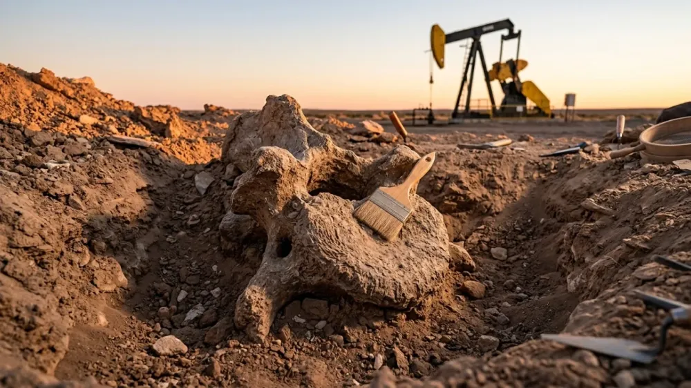 Titanossauro de 70 milhões de anos é descoberto em área petrolífera na Patagônia argentina