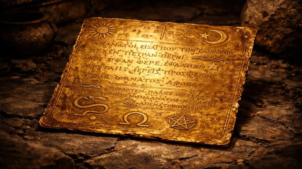 O ‘Mapa do Céu’ foi encontrado escondido em tumba do século IV a.C. por arqueólogos.