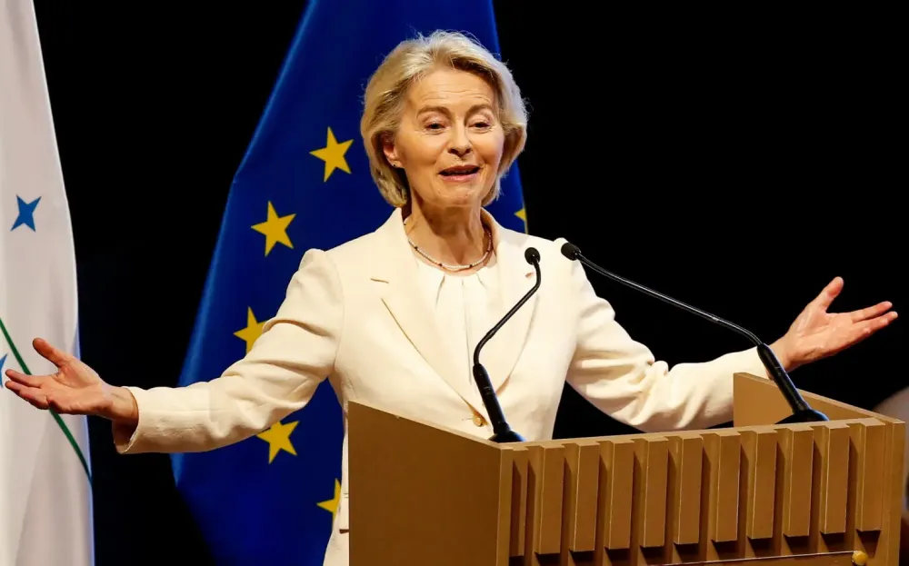Von der Leyen: membros da UE devem coordenar preços da energia durante guerra no Irã.