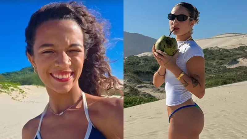 Discreta, Rayssa Leal e influenciadora surgem juntinhas em foto; veja clique