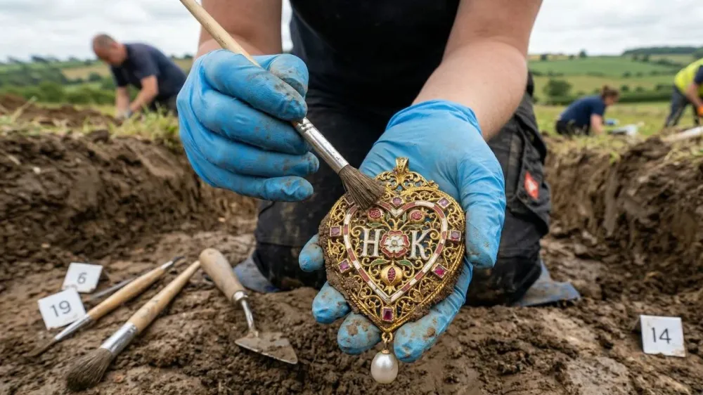 O dono de um café encontrou joias de ouro que pertenciam ao casal real inglês e as vendeu por 4 milhões de euros