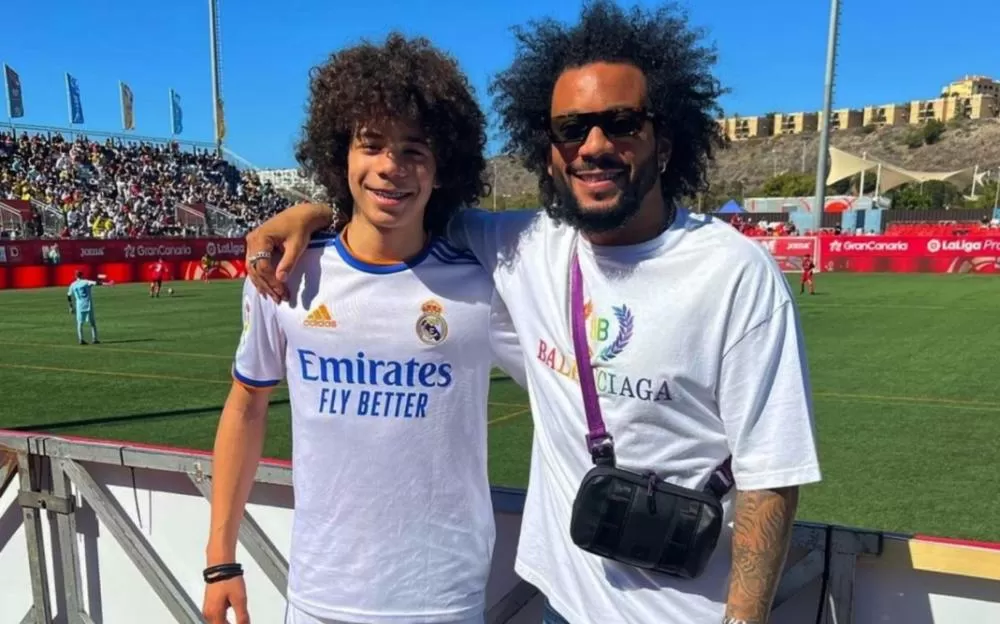 Enzo, filhos de Marcelo, é convocado para Seleção aos 17 anos.