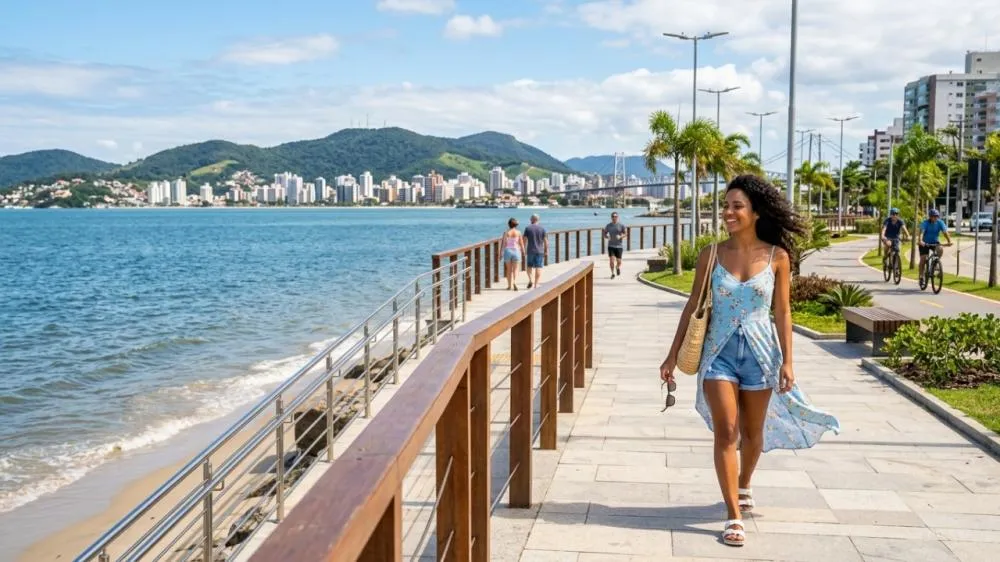 A 4ª cidade mais antiga de Santa Catarina fica a uma ponte de Florianópolis e aparece em 21º no ranking nacional de qualidade de vida.