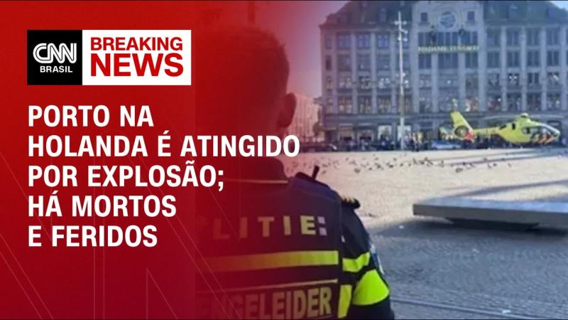 Explosão em porto na Holanda deixa um morto e vários feridos