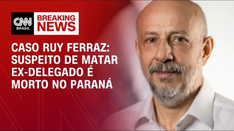 Suspeito de matar delegado Ruy Fontes é morto no Paraná