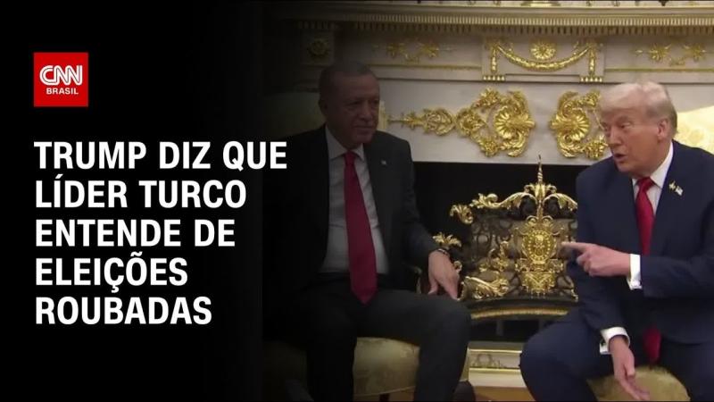 Trump diz que líder turco entende de eleições roubadas