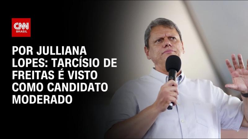 Tarcísio de Freitas é visto como candidato moderado