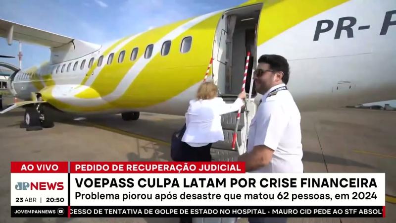 Voepass culpa Latam por crise financeira