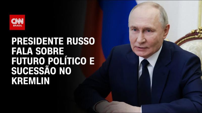 Putin afirma que está pensando em sucessor para presidência 