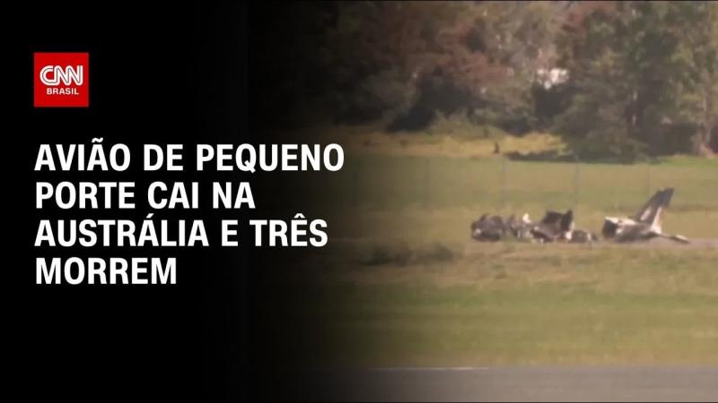 Avião de pequeno porte cai na Austrália e deixa três mortos