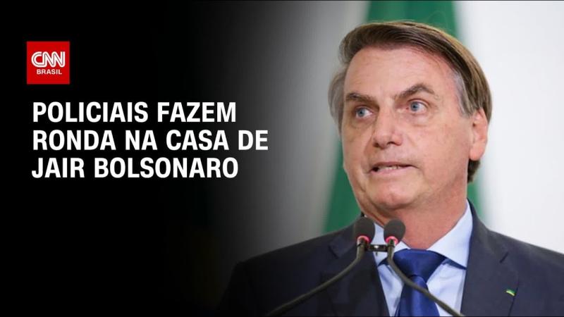 Polícia Penal cumpre ordem de Moraes e faz ronda na casa de Bolsonaro
