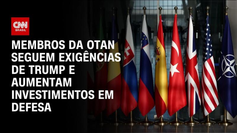 Membros da OTAN seguem exigências de Trump e aumentam investimentos em defesa