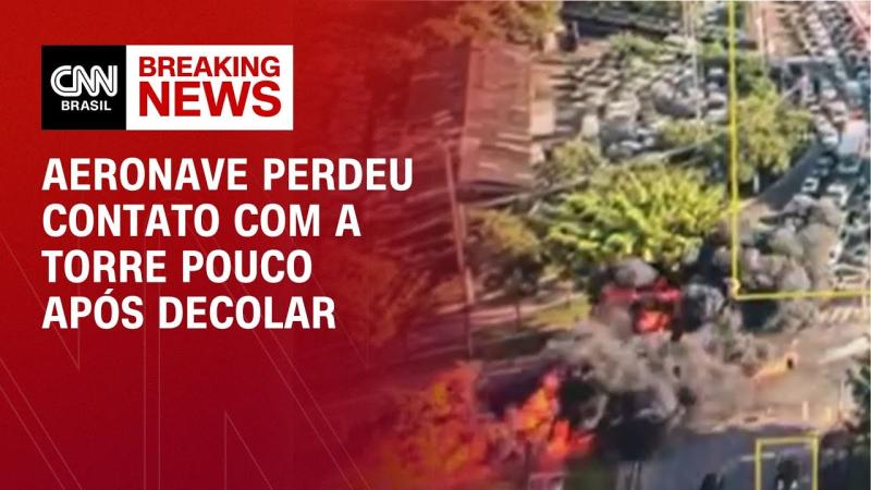 Aeronave perdeu contato com a torre pouco após decolar