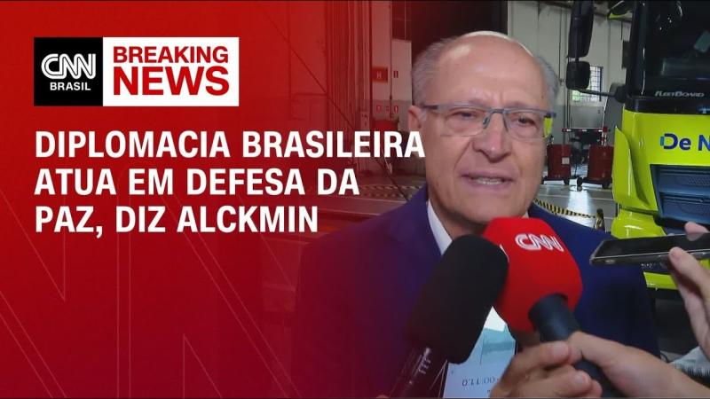  Ataques ao Irã: Diplomacia brasileira atua em defesa da paz, diz Alckmin