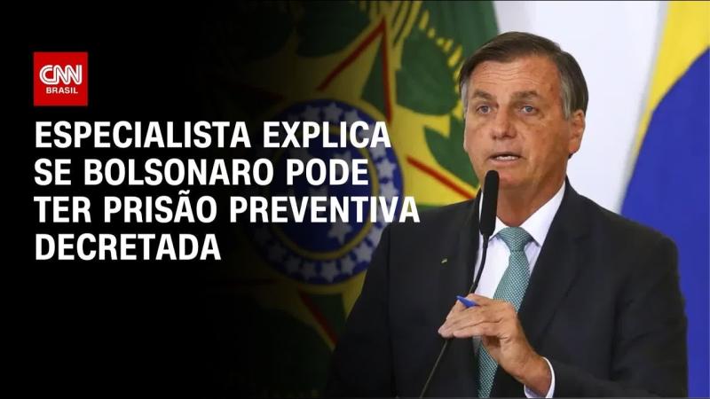 Bolsonaro pode ir para prisão preventiva? Entenda
