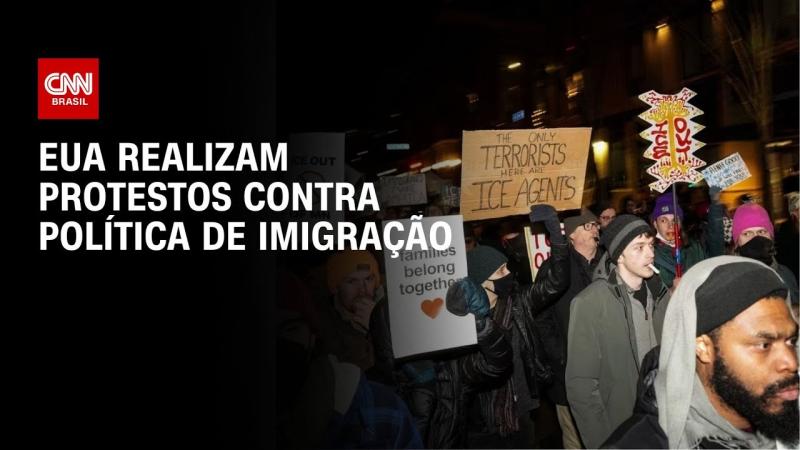 EUA têm atos nacionais contra política de imigração