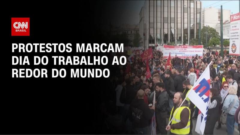Dia do Trabalho: protestos marcam o dia ao redor do mundo