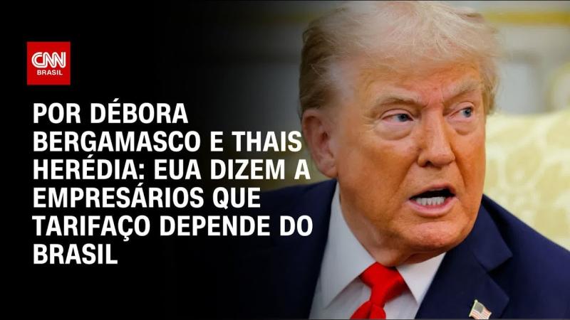 EUA dizem a empresários que tarifaço depende do Brasil