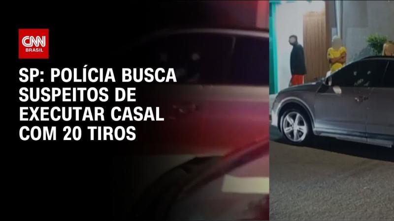  Casal é executado com mais de 20 tiros em carro de luxo na zona Sul de SP
