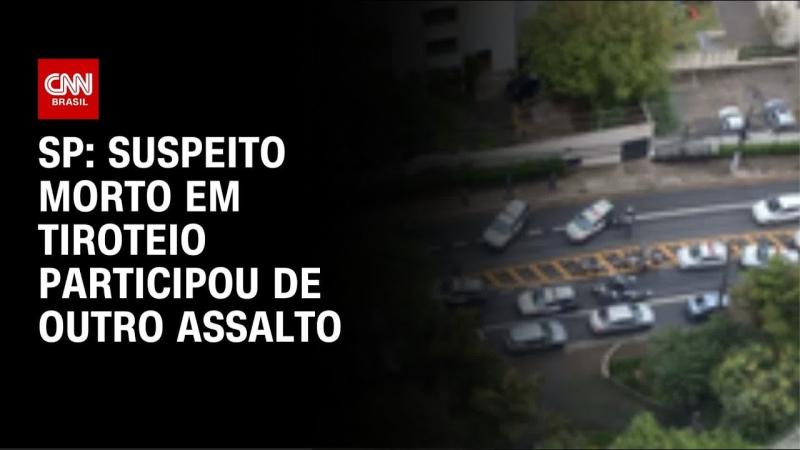 Suspeito morto em tiroteio com PM participou de assalto a farmácia