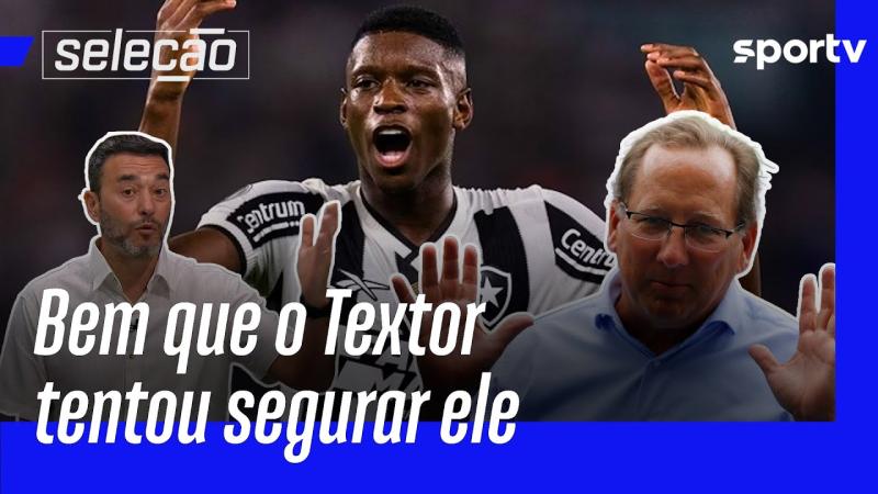 FORA DO BOTAFOGO! TEXTOR QUER FAZER GRANA ABSURDA COM LUIZ HENRIQUE