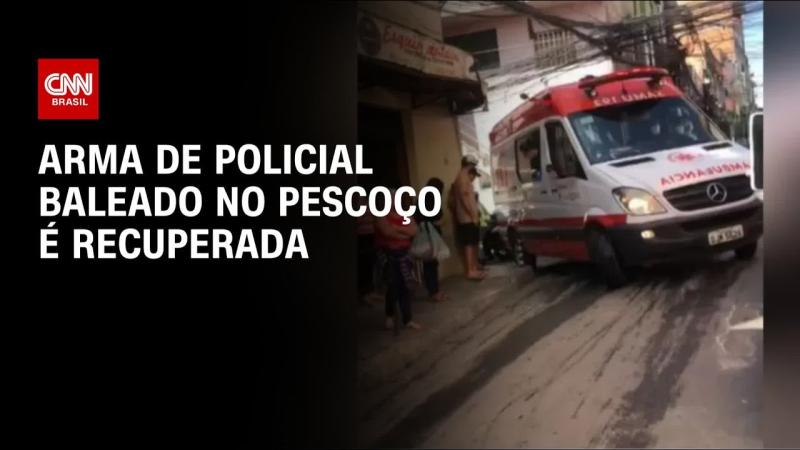 Paraisópolis: arma de policial baleado no pescoço é recuperada