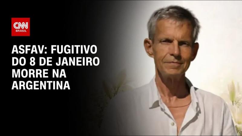 Fugitivo do 8 de janeiro morre na Argentina, diz associação