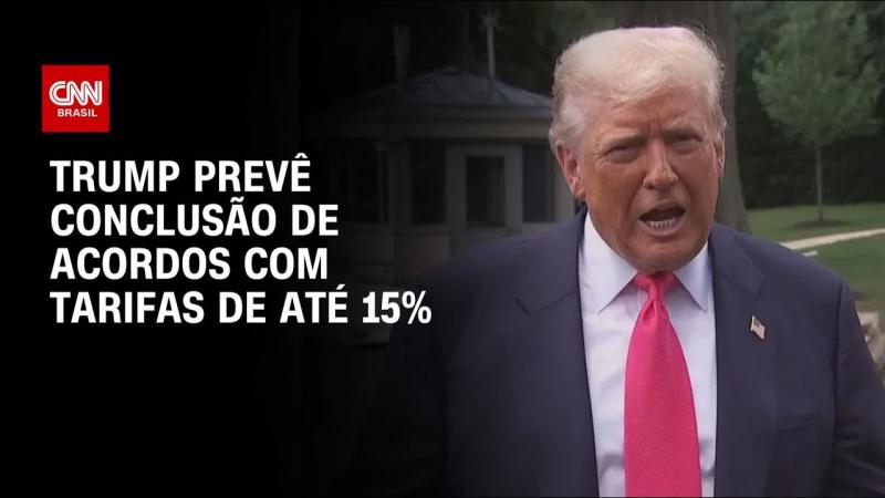 Trump diz que maioria dos acordos será fechada até 1º de agosto