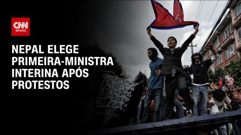 Nepal escolhe primeira-ministra interina após onda de protestos violentos