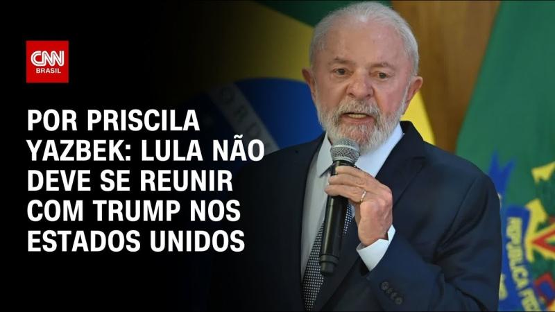 Lula não deve se reunir com Trump durante a Assembleia Geral da ONU