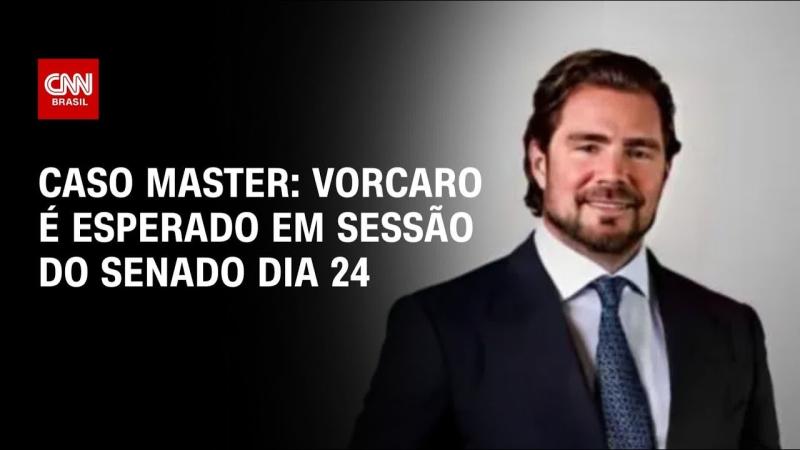 Após negar ir à CPMI do INSS, Vorcaro é esperado em comissão do Senado